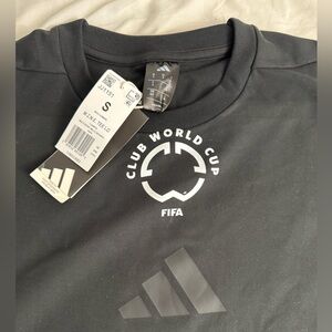 Adidas Black Soccer FIFA Men's Shirt